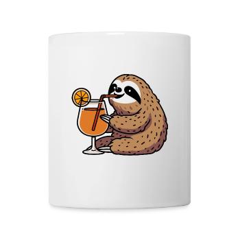 Apéritif paresseux Aperoli Spritz Campari Drink - Mug blanc - blanc - Devant