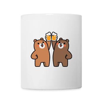 Bärlin Party Beer Bear Gang - Prost Berlin - Mug - white - Front