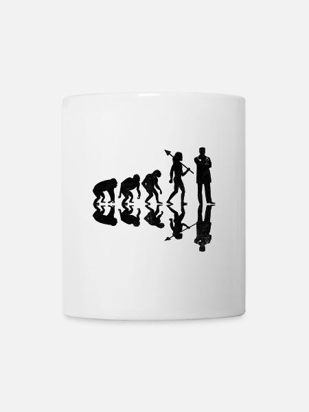 Evolution Chirurg Chirurgie Chirurgischer Arzt Chirurgen - Tasse - Weiß