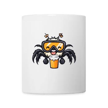 Tarantula Après-Ski Bière - Mug blanc - blanc - Devant