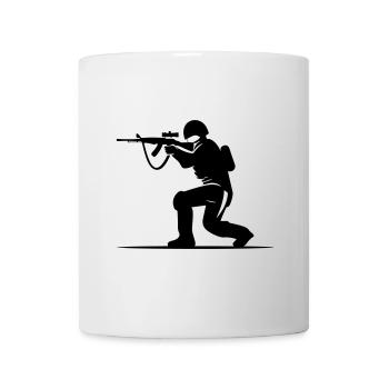 Soldier Icon - Mug - white - Front