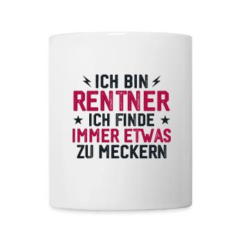 Pensioners always something to complain about funny - Mug - white - Front