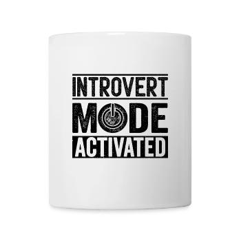 Introvert Mode Activated Sayings For Introverts - Mug - white - Front