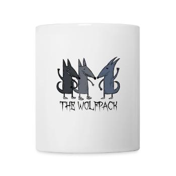 Wolfpack Wolfsrudel Kumpels - Tasse - Weiß - Vorne