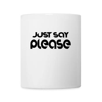 Saying text slogan cool - Mug - white - Front