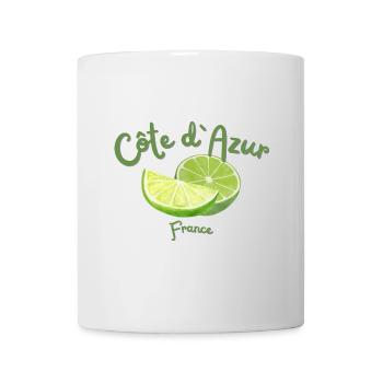 Côte d'Azur - Saint Tropez - Holidays - France - Mug - white - Front