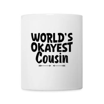 Le cousin le plus acceptable du monde Réunion de famille Cousins - Mug blanc - blanc - Devant