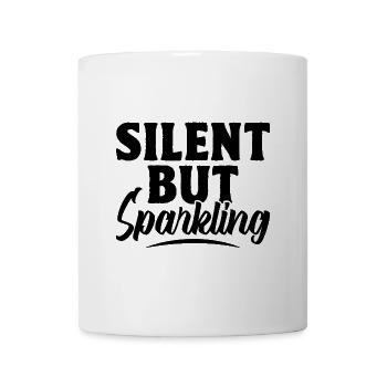Dictons silencieux mais pétillants pour les introvertis - Mug blanc - blanc - Devant