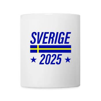 Sverige 2025 Suède - Mug blanc - blanc - Devant