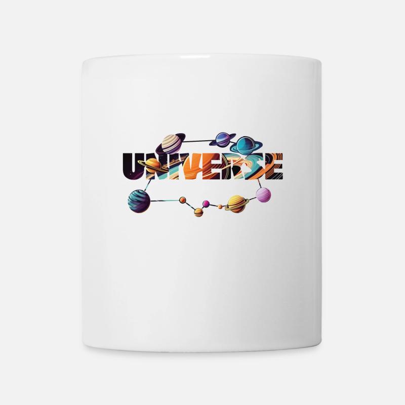 universe - Tasse - Weiß
