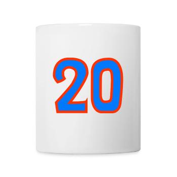 20. 20 YEARS. 20th ANNIVERSARY. 20 YEARS ANNIVERSARY. - Mug - white - Front