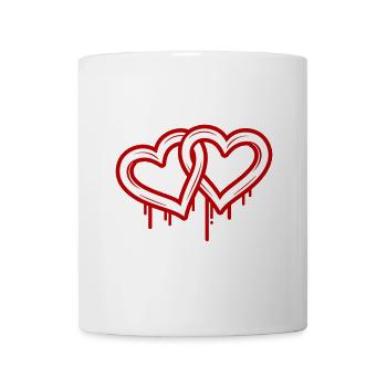 Symbole Du Coeur En Amour - Mug blanc - blanc - Devant