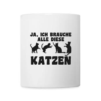 Cat Animal Cats Gift - Mug - white - Front