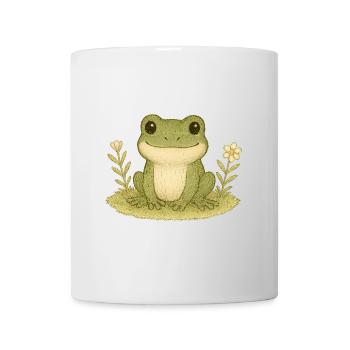 Forêt nordique - Grenouille - Mug blanc - blanc - Devant