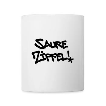 Saure Zipfel - Tasse - Weiß - Vorne
