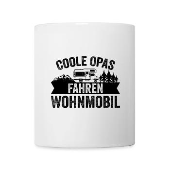 Cool Grandpas Driving Motorhome Caravan Camper Womo - Mug - white - Front