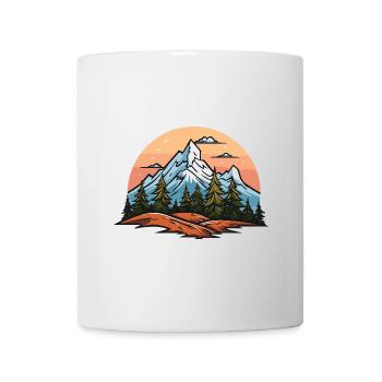Mountains Landscape - Mug - white - Front