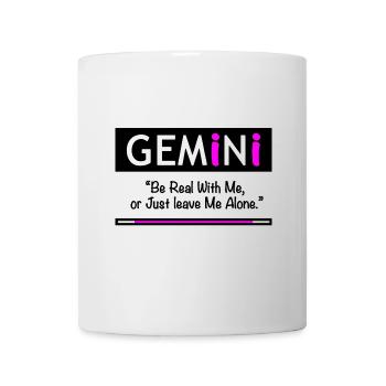 Gemini Horoscope Be Real With Me - Mug - white - Front