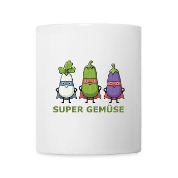 De bons légumes - Mug blanc - blanc - Devant