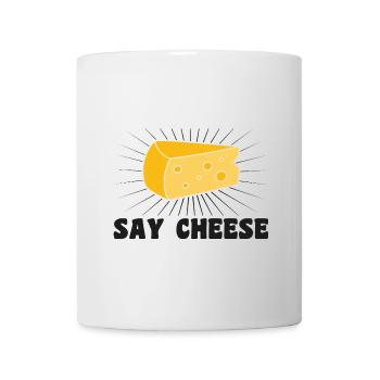 Say cheese - Mug - white - Front