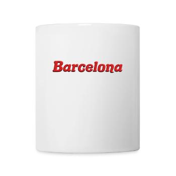 Barcelona - Tasse - Weiß - Vorne