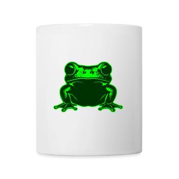 simple frog - Simple frog | Colors can be changed - Mug - white - Front