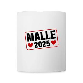 Malle 2025 Heart - Mug - white - Front
