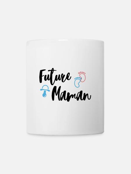 Future Maman cadeau grossesse - Mug blanc - blanc