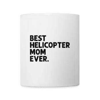 Meilleure maman d’hélicoptère de tous les temps Aviator Pilot Mother Chop - Mug blanc - blanc - Devant
