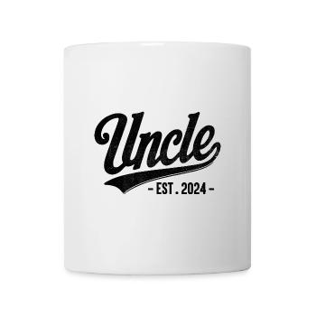 Uncle Est 2024 Pregnancy Announcement Gender Reve - Mug - white - Front