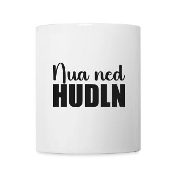 NUA NED HUDLN DIALECTE BAVAROIS AUTRICHIEN - Mug blanc - blanc - Devant