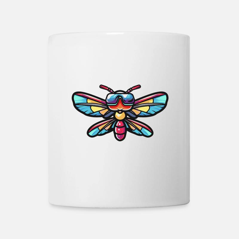 Dragonfly Cool Animal - Mug - white