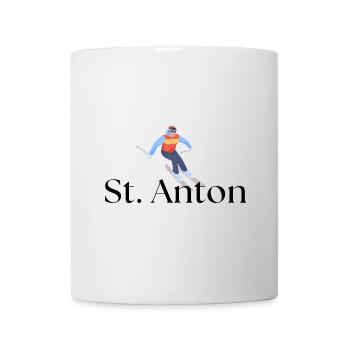 St. Anton - Sankt Anton - Arlberg - Tirol - Alpen - Tasse - Weiß - Vorne