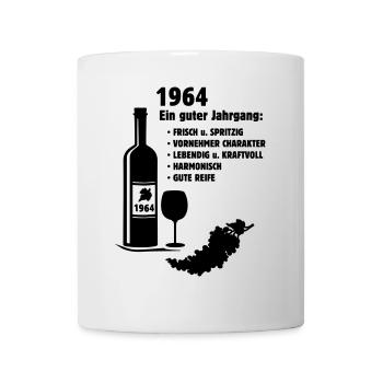 Geburtstag Jahrgang 1964 - Tasse - Weiß - Vorne