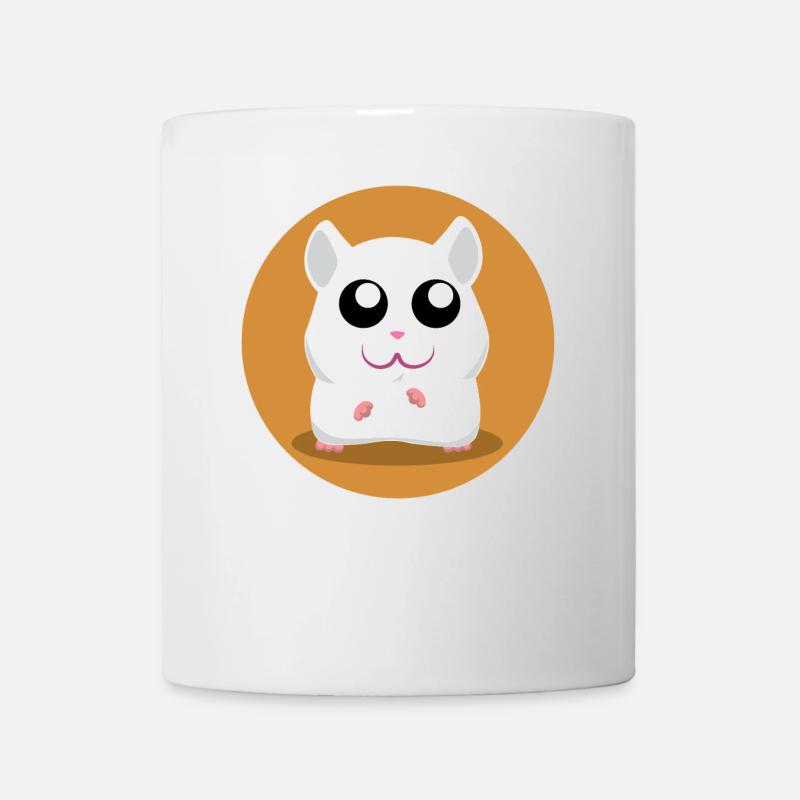 Hamster T-Shirt White Standing - Mug - white