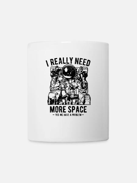 Astronaut space space flight - Mug - white