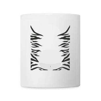 Zebra Costume T-Shirt Carnival - Mug - white - Front
