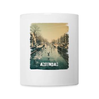 AMSTERDAM - Tasse - Weiß - Vorne