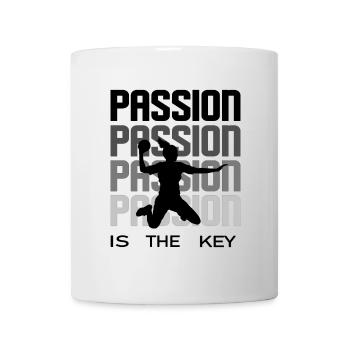 Handball joueur de handball femme fille cadeau - Mug blanc - blanc - Devant