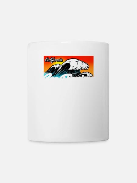 San Francisco Californie vintage rétro - Mug blanc - blanc