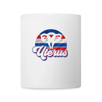 Occupez-vous de votre propre utérus - Mug blanc - blanc - Devant
