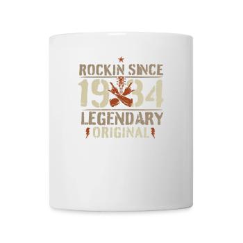 1934 88 Jahre Rock and Roll Geburtstag Geschenk - Mug - white - Front