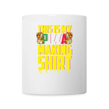 This is my Pizza Making Shirt Pizza Baker - Mug - white - Front