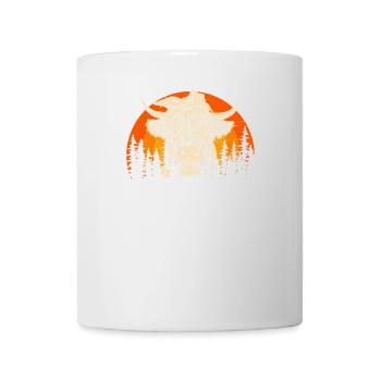 Scottish Highland Highland Cattle Highland - Mug - white - Front