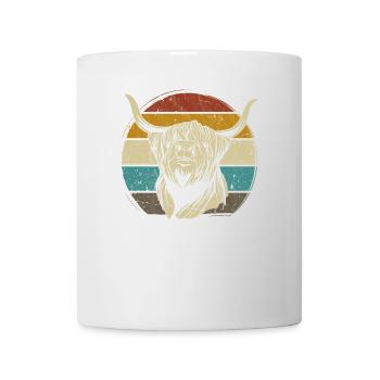 Scottish Highland Highland Cattle Highland - Mug - white - Front