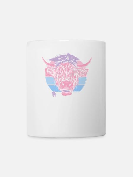 Scottish Highland Highland Cattle Highland - Mug - white