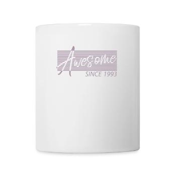 Awesome Since 1993 Birthday Retro - Mug - white - Front
