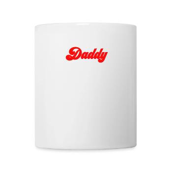 Daddy Brat Red 2 - Mug - white - Front