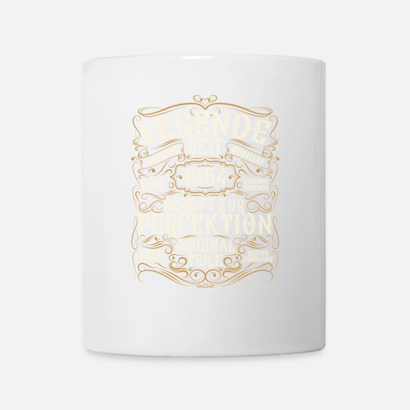Legende 1954 Geburtstag legendär seit 1954 - Tasse - Weiß
