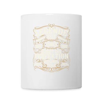 Legende 1983 Geburtstag geboren legendär seit 1983 - Tasse - Weiß - Vorne